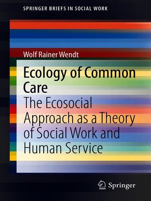 cover image of Ecology of Common Care